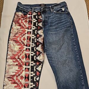 S. Denton collection sequin details jeans 14
